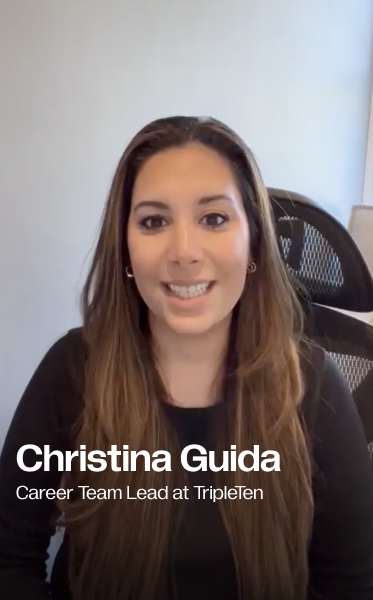 Christina Guida, Career Team Lead at TripleTen