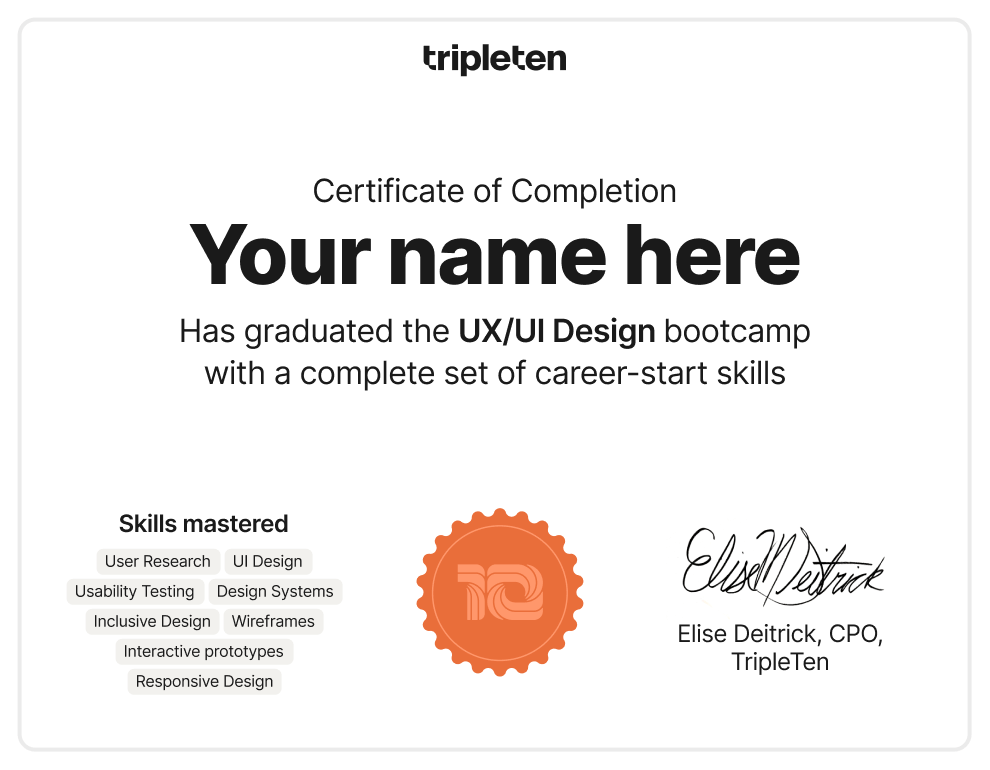UX/UI Design Bootcamp Online — become a user experience designer ...